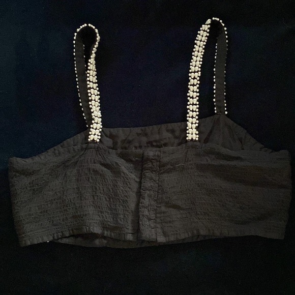 Vintage Contempo Casuals Crop Top, size M - Picture 2 of 3